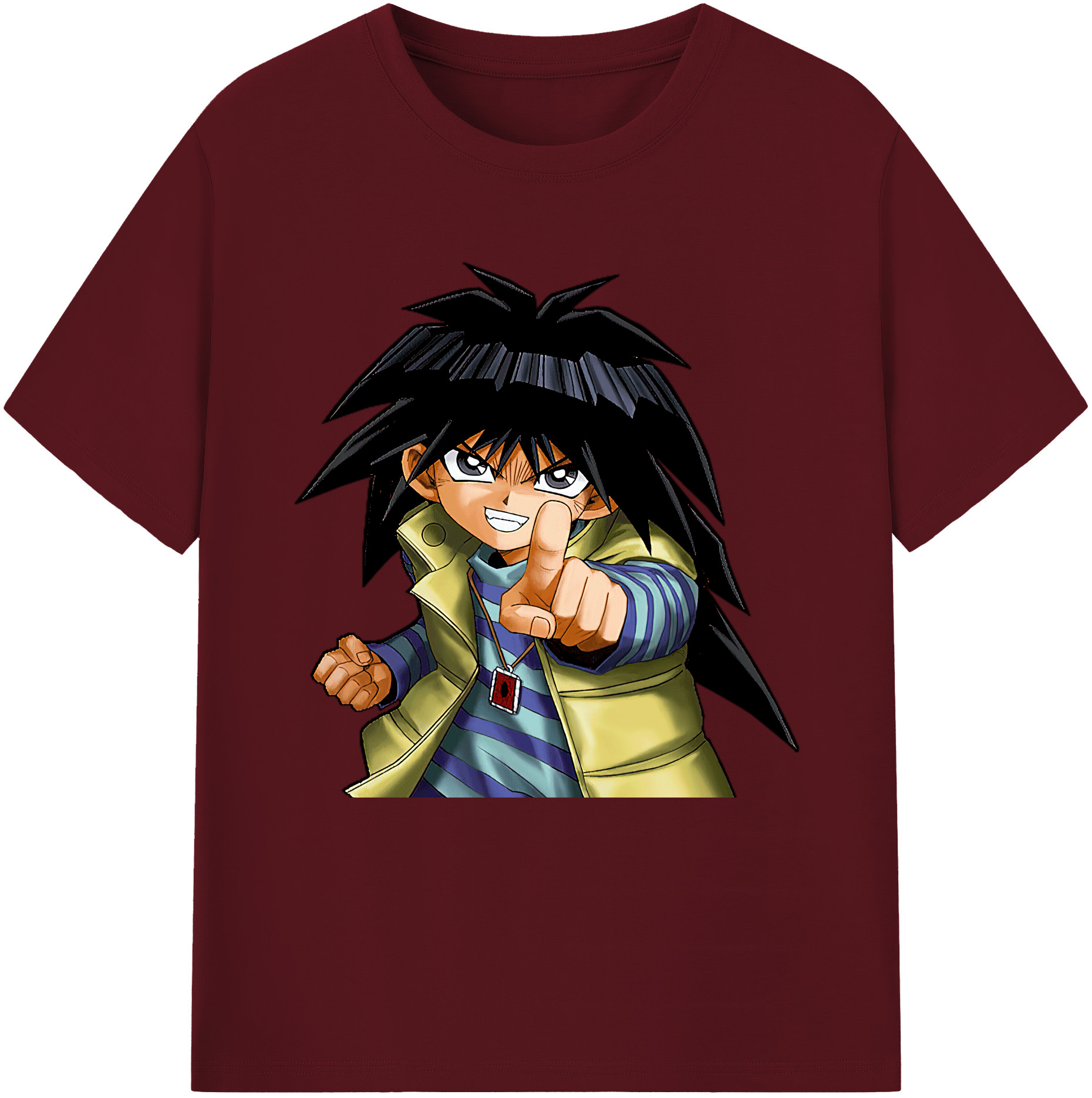 （画像用） 遊☆戯☆王 Yu-Gi-Oh! 綿100％半袖Tシャツ（フロントプリント）